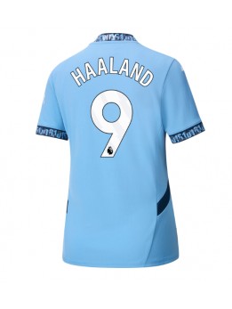 Manchester City Erling Haaland #9 Heimtrikot für Frauen 2024-25 Kurzarm